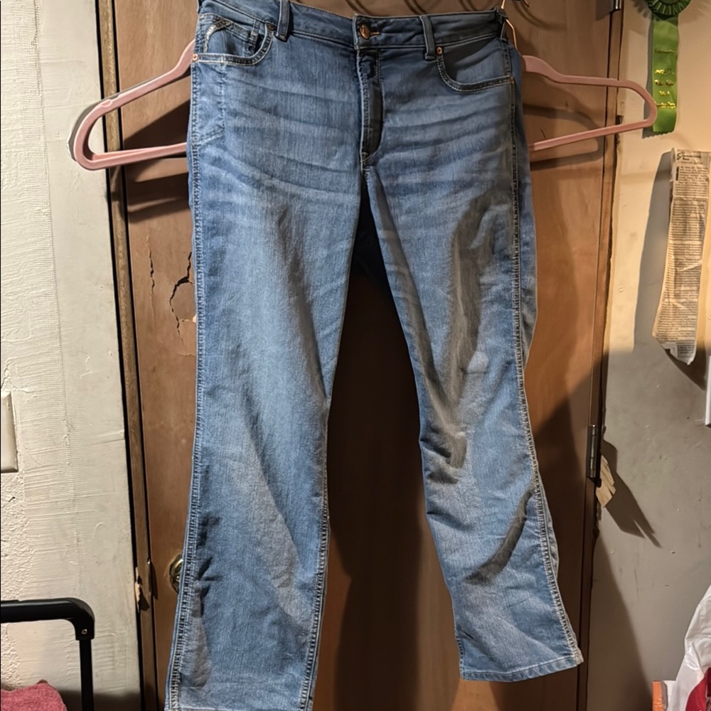 Ariat Blue Straight Leg Jeans